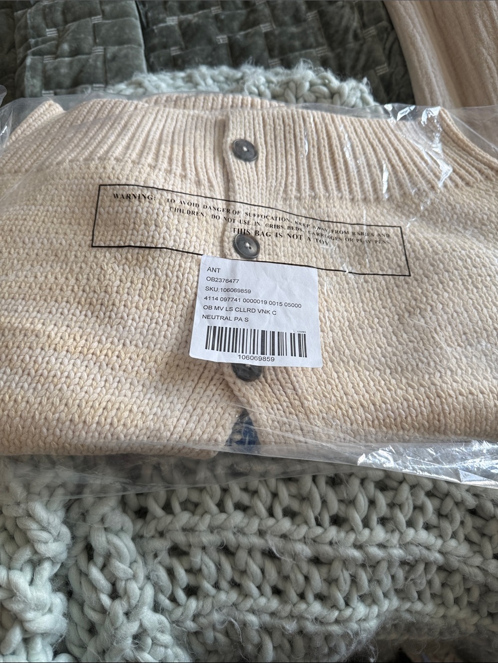 Anthropologie x Maeve Lighthouse Collared Cardi - Picture 6 of 6